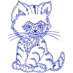 Cats Embroidery Design 9 Cats Embroidery Design 9